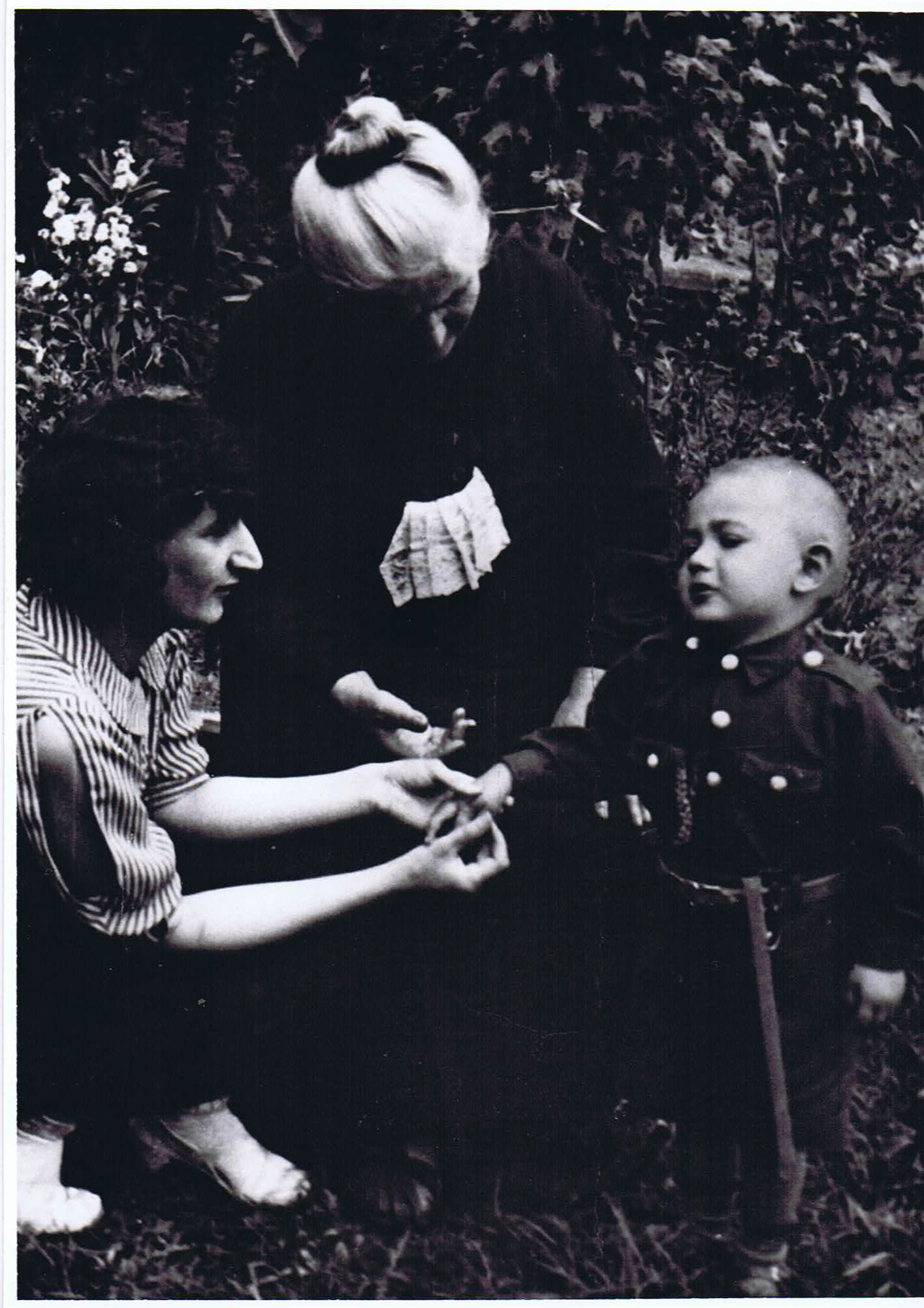 Rypsyma Mojzesowicz; Stefania Mojzesowicz i Bogdan Mojzesowicz